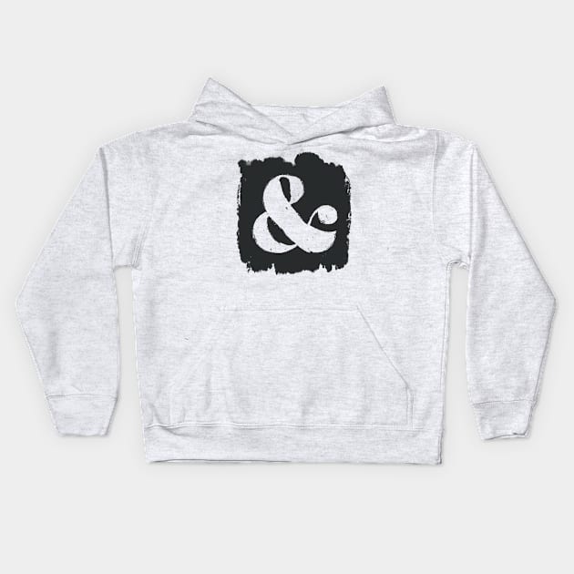 Ampersand Kids Hoodie by Vitterdoo